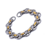 Stainless Steel Chain Bracelets For Men Women Silver