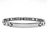 Stainless Steel ID Bracelet for Men Bangle Bracelet