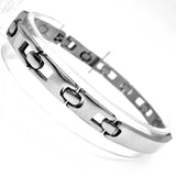 Stainless Steel ID Bracelet for Men Bangle Bracelet