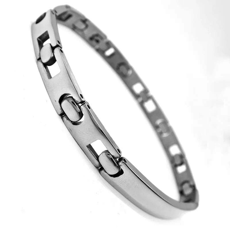 Stainless Steel ID Bracelet for Men Bangle Bracelet