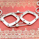 Stainless Steel Bracelet Double Rhombus Lady Jewelry Gift