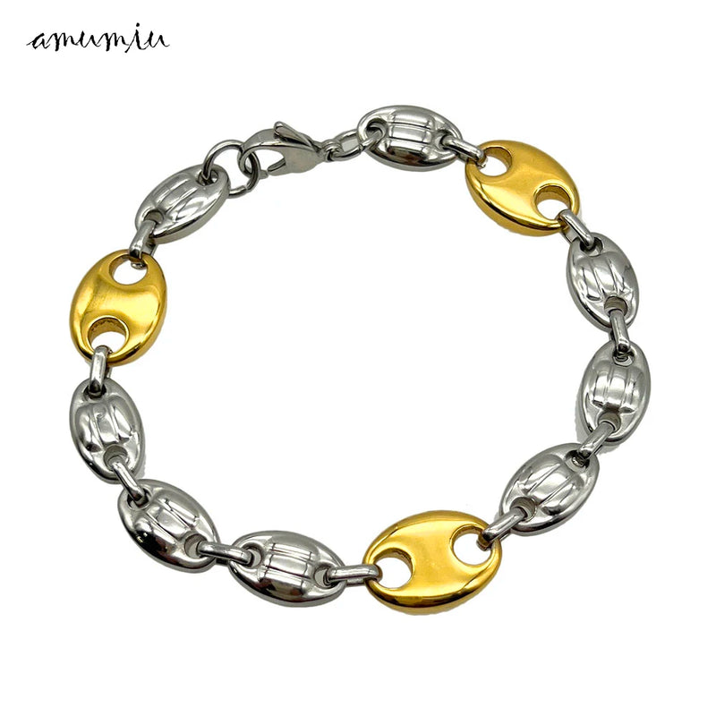 Noble Wedding Party Jewelry Stainless Steel Bracelets
