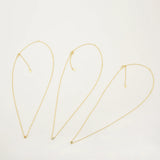 925 Silver Rainbow Zircon Necklace Crystal Jewelry