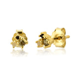 925 Silver Rainbow Zircon Big Hoops Earrings