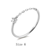 925 Silver Rainbow Zircon Big Hoops Earring
