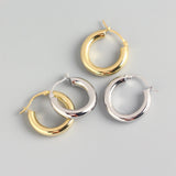 15mm Sterling Silver Hoops Piercing Jewelry