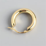 15mm Sterling Silver Hoops Piercing Jewelry