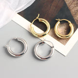 15mm Sterling Silver Hoops Piercing Jewelry
