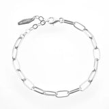925 Silver Zodiac Chain Bracelet Women Punk Party Jewels