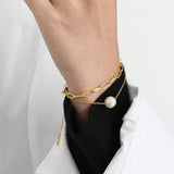 925 Silver Zodiac Chain Bracelet Women Punk Party Jewels