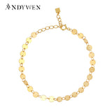 925 Silver Coins Chain Bracelet Crystal Statement Jewelry