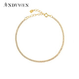 925 Silver Clear Stone Bracelet Bangle Women Punk Wedding Gift