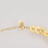925 Silver Leafs Charm Bracelet Crystal Chain Jewelry For Girl