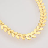 925 Silver Leafs Charm Bracelet Crystal Chain Jewelry For Girl