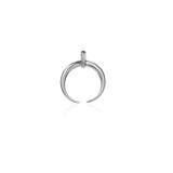 925 Sterling Silver Moon Pendant Sunflower Face Necklace Long Chain Jewelry
