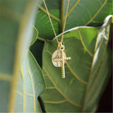 925 Silver Cross Oval Double Pendant Long Chain Necklace Collar