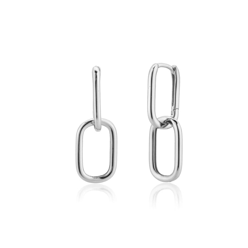 925 Silver Chain Drop Earrings Wedding Jewelry
