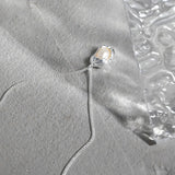 925 Silver Pearl Shell Pendant Long Chain Necklace for Women