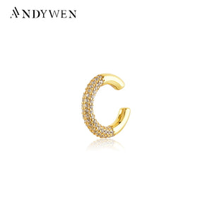925 Silver Ear Cuff No Piercing Earring Women Gift