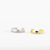 925 Silver Clear Zircon Earcuff No Piercing Ear Cuff Earring
