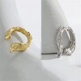 925 Silver Rock Punk Clips Ear Cuff No Piercing Earring