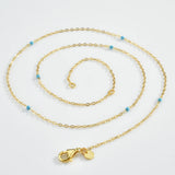 925 Silver Rainbow Turquoise Enamel Choker Necklace