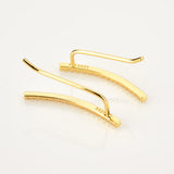 925 Silver 22mm Zircon Pave Earring for Women