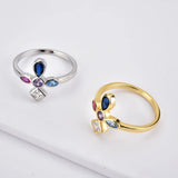 925 Sterling Silver Big Hoops 25mm Circle Rainbow Cross Punk Jewelry CZ