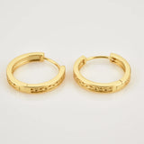 925 Silver Big Hoops 15mm Circle Earrings