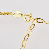 925 Silver Chain Bracelet Locker Women Rock Punk Party Bracelet