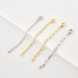 925 Silver Circle Adjustable Chain Cuban Chain Women S