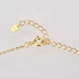 925 Silver Zircon CZ Charm Choker Necklace Wedding Party Gift