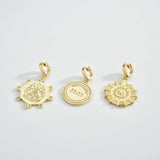 925 Sterling Silver Coins Charm Pendant Beads For Women Chain Choker Necklace