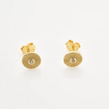 925 Silver Coins Stud Earring Dangle Jewelry Rock Punk Women Wedding Clips
