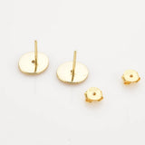 925 Silver Coins Stud Earring Dangle Jewelry Rock Punk Women Wedding Clips