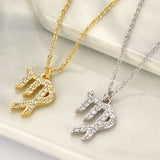 925 Silver Constellation Symbol Long Chain 12 Pendant Zodiac Necklace Gemini