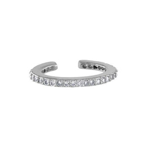 925 Sterling Silver Ear Cuff Clip on Earrings Punk Rock Earcuffs