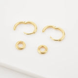 925 Silver 19mm Screw Circle Drop Earrings Wedding Jewelry Women
