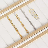 925 Silver 26 Letters Drop Earring Initial A M Piercing Ohrringe European Rock