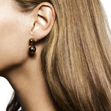 925 Sterling Silver Ball Drop Earring Clips Wedding Jewelry