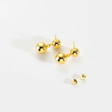 925 Sterling Silver Ball Drop Earring Clips Wedding Jewelry