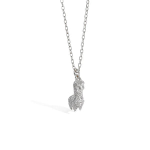 925 Sterling Silver Horse Pendant Necklace Choker
