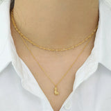 925 Sterling Silver Horse Pendant Necklace Choker