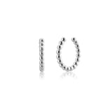 925 Silver Beads Earcuff Cuffs Earring Piercing Non Piercing Clips Wedding
