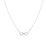 925 Silver Friendship Pendant Chain Necklace Wedding Jewelry
