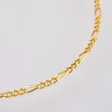 925 Silver Chain Choker Circle Locker Necklace Rock Punk Women Jewelry