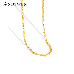 925 Sterling Silver Chain Choker Necklace Rock Punk Jewelry