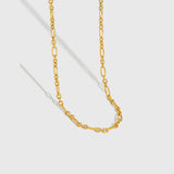 925 Sterling Silver Chain Choker Necklace Rock Punk Jewelry