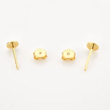 925 Silver Enamel Happy Face Tiny Stud Earring Wedding Jewelry