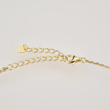 925 Silver Double Chain Zircon CZ Choker Necklace Women Wedding Jewelry